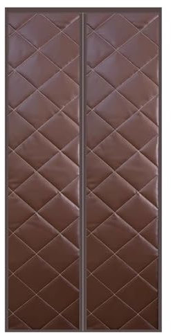 Cortina De Puerta Interior 80x200cm, Cortina De Ventana Aislante Termica, Engrosada Cortina de Puerta de Algodón, Cortina de Partición Resistente Al Viento, para Salón, Balcón, Dormitorio