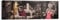 REINDERS Wandbild, Chris Consani - java dreams, Wohnzimmer, Bilder, Wanddeko, Room Decor, MDF, Mehrfarbig, 52x156cm