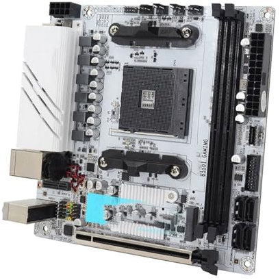 QWEOWW Placa Madre Fit For JINGYUE B550I Gaming AM4 PCIe 4.0 Dual M.2 DDR4 Mini-ITX for PC for Juegos AMD Ryzen 5000 4000