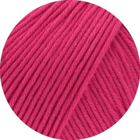 LANA GROSSA Landlust Baumwolle | Klassisches Bio-Baumwollgarn, Gots zertifiziert | Handstrickgarn aus 100% Baumwolle (Bio) | 50g Wolle zum Stricken & Häkeln | 115m Garn FB 35