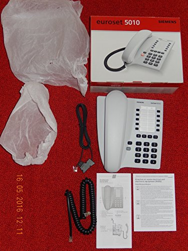 Siemens Euroset 5010 schnurgebundenes Telefon, arktikgrau