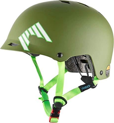 SHRED Helm Half Stack Woodland, Military Green, L/XL