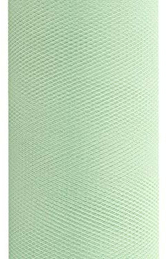 Creativery 9m Tüll Deko Stoff 50cm Tüllband Netz Rolle Tüllstoff Tütüs Hochzeit mintgrün Mint 513