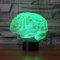 3D Lamp, EONANT 3D Night Lights LED USB Touch mit 7 Color Optical Illusion Schreibtischleuchten für Kinderzimmer Home Decoration (Brain)