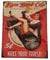 Blechschild Little Boy Retro Atombombe Blech Metallschild SEXY PIN UP - Werbeschild USA Blechschilder