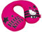 Hello Kitty Cuscino da collo Hello Kitty Star Per bambini e bambine. Comodo e funzionale. Universale, 100% lavabile.