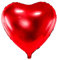 Folienballon Herz (45 cm, Rot)