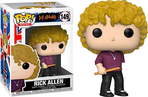 Funko POP! Rocks - Def Leppard - Rick Allen - Collectable Vinyl Figure - Gift Idea - Official Merchandise - Toys for Kids & Adults - Music Fans - Model Figure for Collectors and Display
