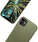 eplanita Eco Mobile Phone Case for iPhone 11, Plant Fibre, Drop Protection Cover, Durable and Sustainable (Khaki, for iPhone 11)