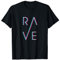 RAVE Trippy Techno EDM Trance Goa Festival T-Shirt