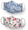 Green Mask, set 2 pezzi, mascherina facciale, 100% cotone, lavabile, riutilizzabile, per adulto