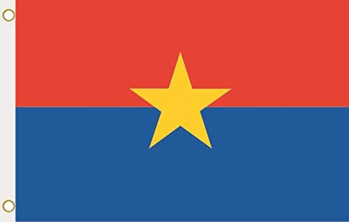 U24 Drapeau du Sud Vietnam 1975 90 x 150 cm