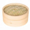 WHK Bamboo Steamer, Cooking for Rice, Dim Sum, Vegetables Dumplings Bamboo Steamer Cooker 10/15/20cm with Lid Dimsum Cooker Set