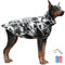 TVMALL Große Hundejacke Reflektierende warme Mäntel Winter Winddichte Hundeweste Haustier Skifahren Kostüm Hundemantel Schneesichere Kleidung für große und mittelgroße Hunde mit Leinenlöchern, 5XL