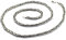 mysilverworld Massive 925 Sterling Silber Herren Königskette Königskette Rundkette Halskette, Metall, nicht bekannt