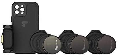 PolarPro - LiteChaser - iPhone 12 Pro MAX - Directors Kit - CPOL - Variabler ND-Filter - VND-Filter - Auslöser - Kompatibel mit Objektiven der Moment M-Serie - MagSafe