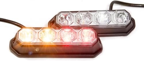 2 Stück Rückleuchten Anhänger - LED-Rückleuchten, Lampe links und rechts - Rücklicht Integrierte 12V-24V - Rückleuchte für LKW, Auto, Wohnmobil, Caravan, Quad - LED Rücklicht mit 3 Funktionen