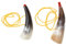Vaguelly 2 Stücke Kinder Horn Spielzeug Viking Instrument Ox Horn Trompete Party Geräuschemerkehrer Spielzeug Musikinstrument Für Partys Events Musik Spielzeug Partei Gunst