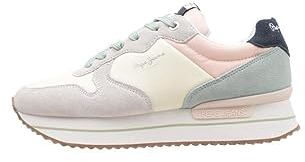 Pepe Jeans Rusper Sweet, Zapatilla con Plataforma Mujer, Amarillo (Amarillo Limón Pastel), 39 EU