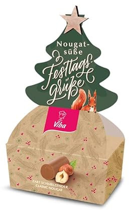 Viba Nougat Geschenk Weihnachten (Kleiner Gruß Tannenbaum)