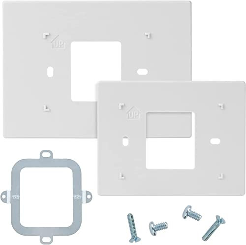 Thermostat Wall Plate For Honeywell THP2400A1027W Coverplate Assembly White Cover