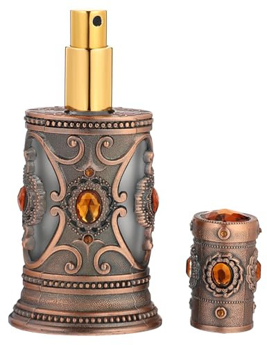 FOMIYES Bouteille De Contenant Cosmétique Flacon De Rétro Ancien Flacon De Mini Flacon De Vide Matériau Composite Voyage Se Réconcilier Bouteille Cosmétique