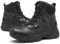 5.AA B869 Stiefel Herren Wanderschuhe Army Combat Boots mit YKK-Zipper Verschleißfest rutschfeste Outdoor Trekkingschuhe Militär & Einsatzstiefel Schwarz 46EU