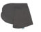 pic Bear Ersatzbezug für Stillkissen - hochwertige anschmiegsame Jersey Baumwolle für Lagerungskissen - Seitenschläferkissen - Classic 190 cm - Dark Grey Melange