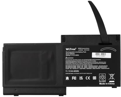 WLTree 46Wh SB03XL Batterie pour HP EliteBook 720 725 820 825 G1 G2 Series SB03046XL HSTNN-LB4T HSTNN-IB4T 716726-1C1 716726-421 717378-001 716725-171 716725-1C1 E7U25ET E7U25AA F6B38PA Battery