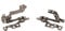 WIKIPARTS* New Screen Support Bracket Hinges Pairs Replacement For Lenovo ThinkBook 15 G2 ARE ITL 15 G3 ACL ITL Laptop Hinges Set With Left & Right Pair