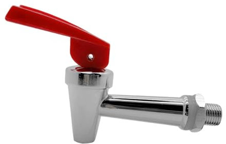 Gralara Kaffee-Heißgetränk-, Getränkespender-Ersatz, Zapfhahn aus Messing, Kaffee-Heißgetränkehahn für Wasserspender, Kaffee, Glas