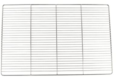 MMRTDJDR Griglie in Acciaio Inox per Forno, arrosto e Cottura al Forno - Formato Grande 60x40cm, Finitura Argento