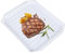 Pzuryhg Speckplatte für Mikrowelle – Mikrowelle Easy Bacon Maker – Leicht zu reinigen, sichere Speckpfanne für Mikrowelle, Zuhause, Restaurants, Bäckereien, Hotels, Köche Reis, Fleisch
