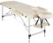 PLUS SANTE Table de Massage Pliante en Aluminium AVA Noir, Ivoire, Gris, Bleu, Rose, 60 ou 70cm, 2 Plans légère avec Sac de Transport et Accessoires (Ivoire, Largeur 70 cm)