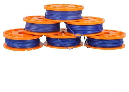 Flymo Bobine de fil pour mini bordures et coupe-bordures multiples, numéro OEM 513765190, s'adapte à une gamme de modèles compatibles (4 pièces)