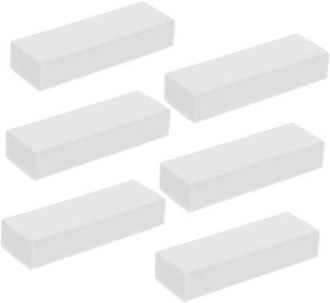 Healeved 6stücke Schuhreinigungsset Für Weiße Schuhe Mit Wildleder-radiergummi Schuhreinigungsbürste Und Sportschuhpflege Weiße Turnschuhe Und Tennisschuhe Effektiver Schuhfleckenentferner