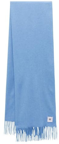 OPUS Damen Schal | Kuscheliges Dreieckstuch AWARO mit Fransen blue salt, 0