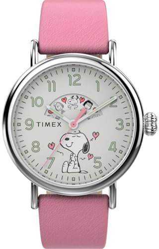 Timex Women's Analogue Quartz Watch with Leather Strap TW2W88900