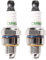 VooGenzek 2 Pezzi CMR6A Candela Sostituzione, CMR6A Candela per Tosaerba, CMR6A Candele di Accensione Sostituire, Candele da 4 Tempi, Compatibile con Champion 978/RY4C RY4CT10