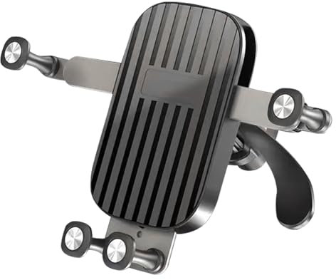Porte-téléphonie pour l'évent de Voitures - Clip de Montage de Voiture Universel pour et Android | Berceau de Smartphone d'air, Support de téléphone de Voiture Mains Libres, Support de Pince So