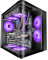 Mars Gaming MC-CURV, Case Gaming ATX, Triplo Vetro Temperato Curvo Continuo Frontale e Laterale, Struttura a Doppia Camera, Semitorre PC Compatta con Grande Capacità Interna, USB-C e USB 3.0, Nero