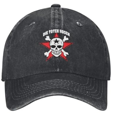 Die Toten Hosen Hats Hip Hop Hat Cotton Baseball Cap Custom Adjustable Trucker Hat für Männer & Frauen Geschenk Fashion Printed Cotton