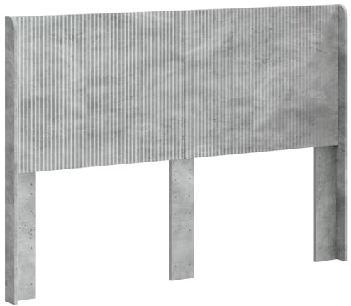 vidaXL Kopfteil PB, Bettkopfteil, modernes Design, rechteckig, senkrechte Leisten, Holz, minimalistisches Möbelstück