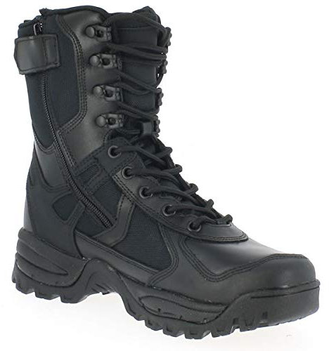 Mil-Tec Unisex Patrol Taktische Militärstiefel, Schwarz, 41 EU