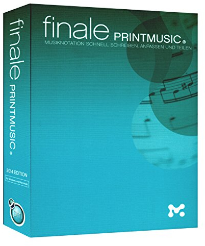 PRINTMUSIC Finale 2014 - die ideale Musik-Notationssoftware für alle Lehrer, Dozenten, Musiker, Komponisten und Arrangeure [für Windows und Macintosh]
