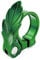 ONIPAX QR Leaf seatpost clamp 32mm/35mm Red/Gold/Green. (35mm, Green)