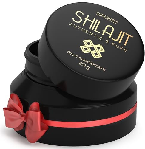 Pure Shilajit Resin - Raw & Authentic - Supreme Grade High Potency Shilajit - Natural Energy Boost for Men & Women - Rich in Fulvic Acid - 80 Servings