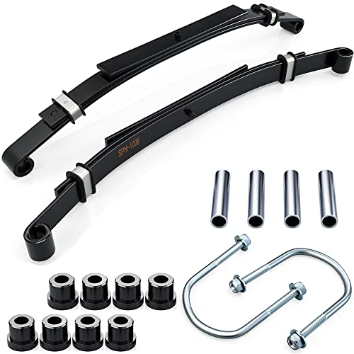 10L0L DS Heavy Duty Rear 3-Leaf Spring Kit with Bushings & Sleeves for DS Heavy Duty Rear 3-Leaf Spring Kit with Bushings & Sleeves