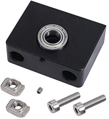 TUZUK 3D-Drucker-Upgrade Aluminium-Z-Achsen-Leitspindel oben für Creality CR-10 / CR-10S, Ender 3 / Ender 3Pro Metall-Z-Stangen-Lagerhalter