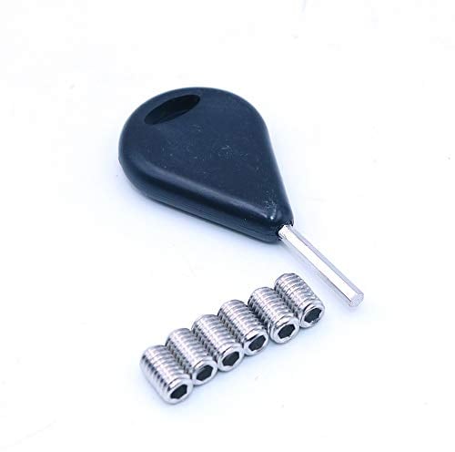 Namvo 2 STK. Surfbrett Fin Key SUP Surfbrett Werkzeug Surfen Wassersport Zubehör + 12 STK. Surfbrett Maden Schrauben Ersatz Inbusschlüssel Schrauben